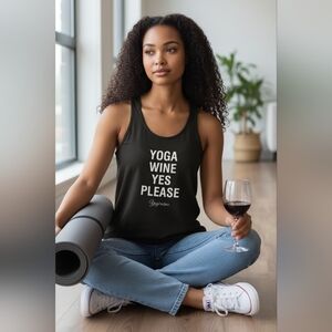 BELLA CANVAS Black Racerack Top